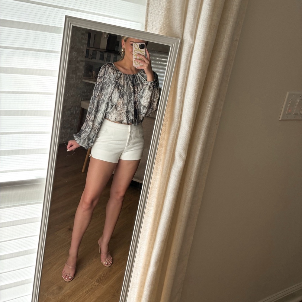 Snake Print Top - image 1